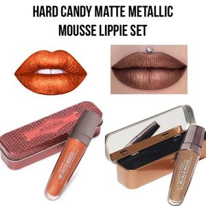 3-$15 Hard Candy Matte Metallic Mousse Liquid Lipstick